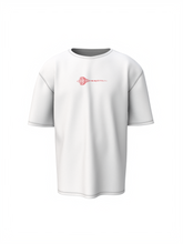 Bajrang Bali Spiritual White Oversized Unisex T-Shirt